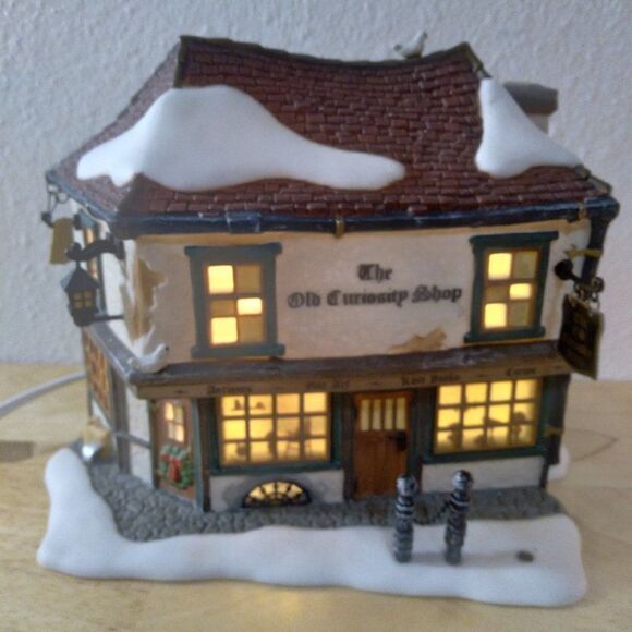 Vintage Department 56 Dickens' Village The Old Curiosity Shop Lit Building - Picture 2 of 7